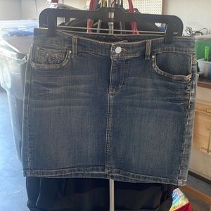 Jean skirt